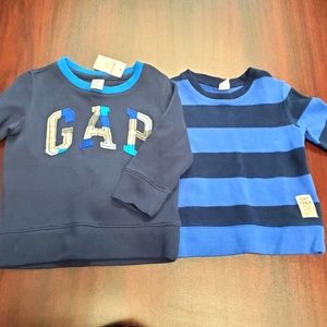 Two GAP toddler sweaters (18-24 months)